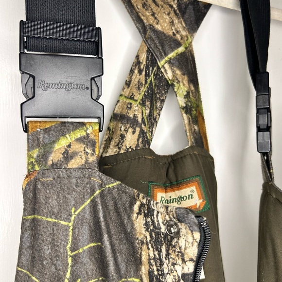 Remington Camo Insulated Hunting Overalls Bibs Thermore XL Realtree Style - Picture 6 of 8